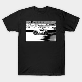 The Skeleton Man Racer! T-Shirt